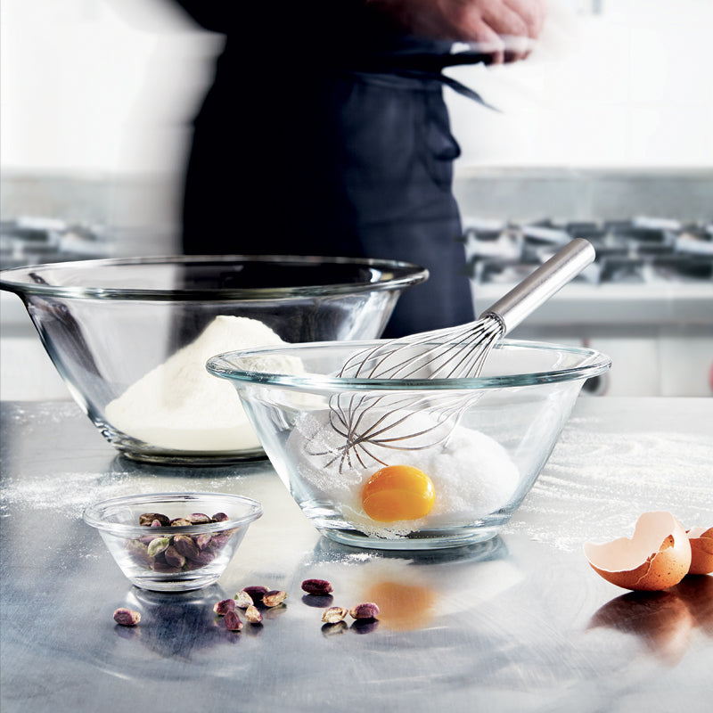 30 Cm Bormioli Rocco Mr Chef Insalatiera In Vetro Temperato