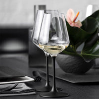 47 Cl Villeroy And Boch Manufacture Rock Calice Vino Rosso In Vetro Set 4 Pezzi