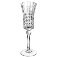 15 Cl Cristal D Arques Lady Diamond Calice Flute In Vetro Set 6 Pezzi
