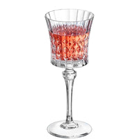 19 Cl Cristal D Arques Lady Diamond Calice Vino Bianco In Vetro Set 6 Pezzi