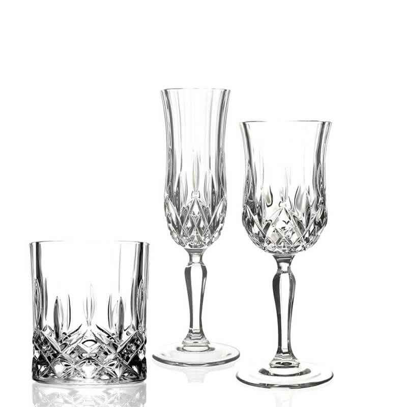 Rcr Opera Set Bibita In Vetro Set 18 Pezzi