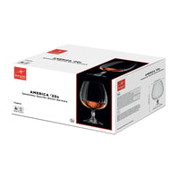 65 Cl Bormioli Rocco America 20S Calice Snifter In Vetro Set 6 Pezzi