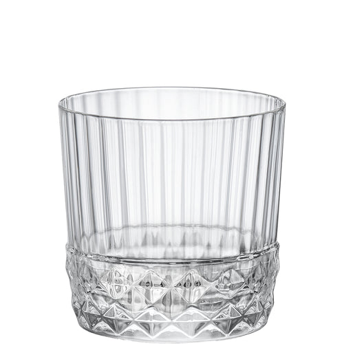 30 Cl Bormioli Rocco America 20S Bicchiere Whisky In Vetro Set 6 Pezzi
