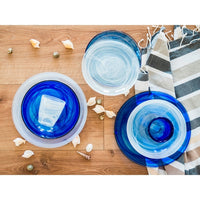 23 cl - H&H Alabastro Bicchiere Acqua In Vetro - Set 6 Pz