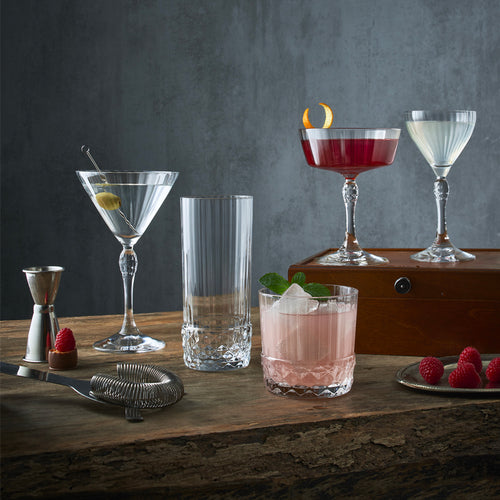 16 5 Cl Bormioli Rocco America 20S Bicchiere Martini In Vetro Set 6 Pezzi