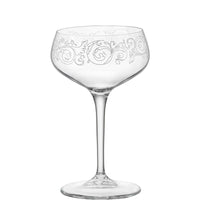 25 Cl Bormioli Rocco Bartender Novecento Calice Cocktail In Vetro Set 6 Pezzi