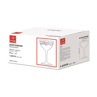 23 5 Cl Bormioli Rocco Bartender Novecento Bicchiere Martini In Vetro Set 6 Pezzi