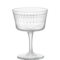 22 Cl Bormioli Rocco Bartender Novecento Calice Cocktail In Vetro Set 6 Pezzi