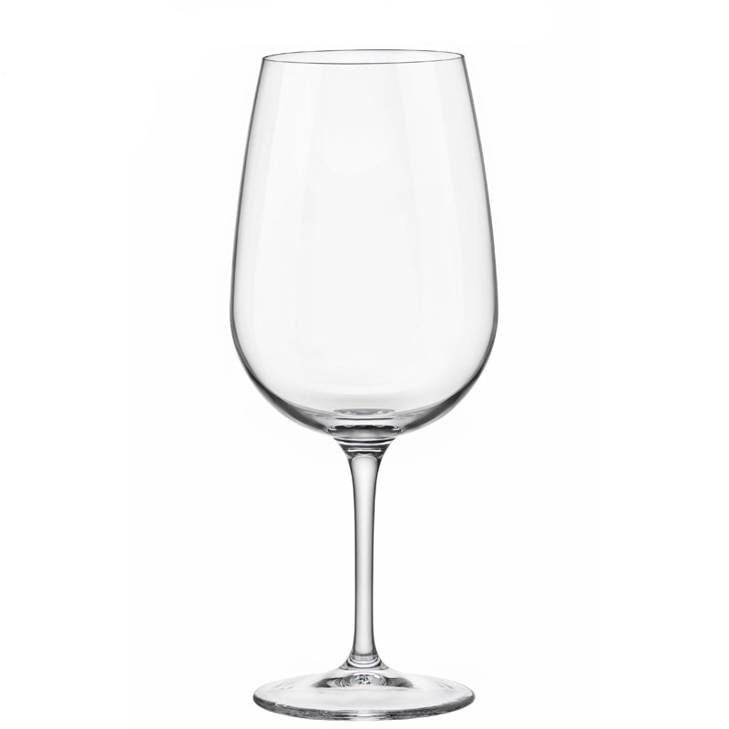 64 Cl Bormioli Rocco Spazio Calice Vino Rosso In Vetro Set 6 Pezzi