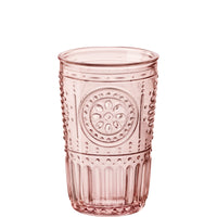 34 Cl Bormioli Rocco Romantic Bicchiere Acqua In Vetro Set 4 Pezzi
