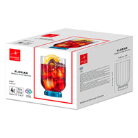 37 5 Cl Bormioli Rocco Florian Bicchiere Whisky In Vetro Set 6 Pezzi