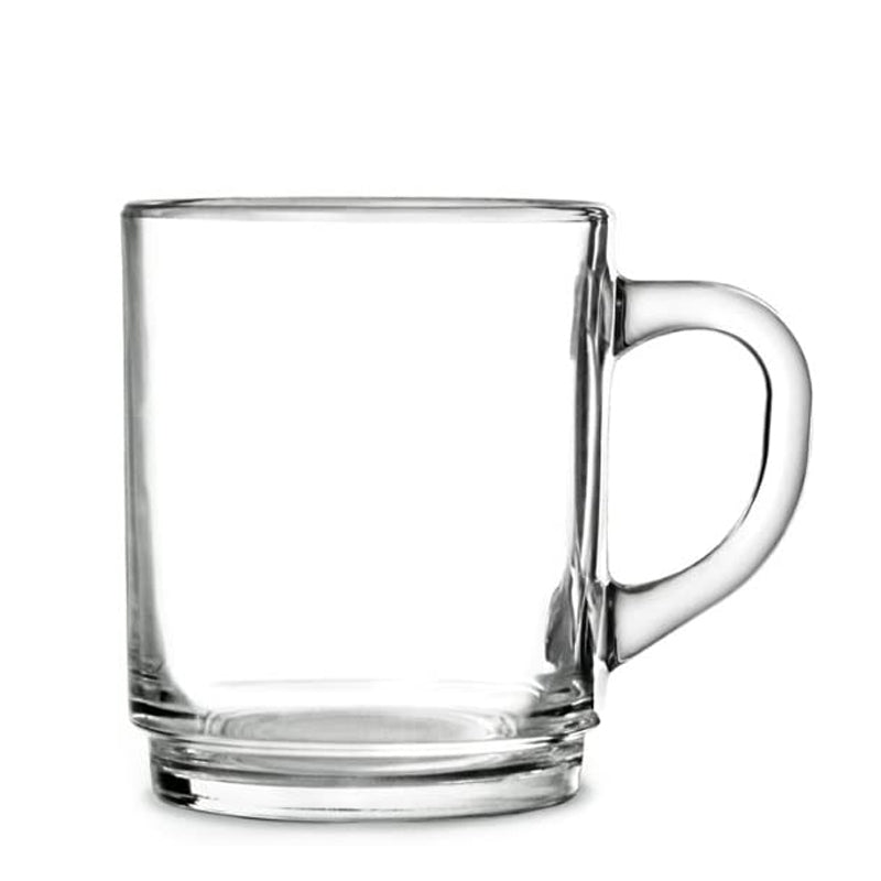 25 Cl Arcoroc Bock Mug Mug In Vetro Temperato Set 6 Pezzi