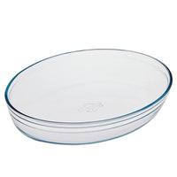 30X21 Cm Arcusine Teglia Ovale In Vetro Borosilicato