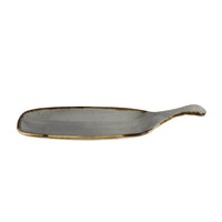 28 4X12 3 Cm Churchill Stonecast Piatto Vassoio Con Manico Rettangolare In Porcellana Vetrificata