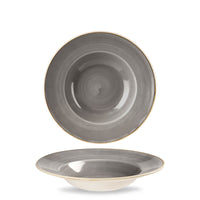 24 Cm Churchill Stonecast Piatto Pasta Rotondo In Porcellana Vetrificata