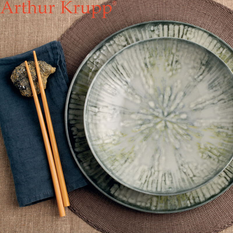 Arthur Krupp Fusion Servizio Piatti In Porcellana Set 12 Pz