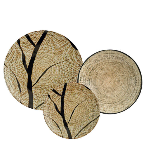 Arthur Krupp Tribal Mood Servizio Piatti In Porcellana Set 12 Pz