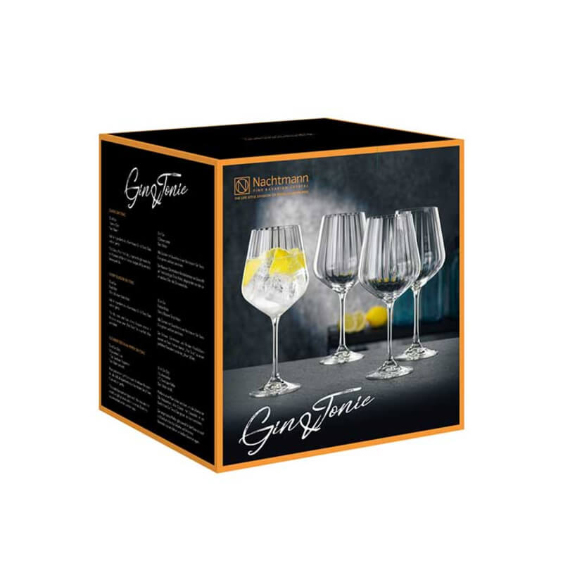 64 Cl Nachtmann Gin And Tonic Calice Gin Tonic In Vetro Set 4 Pezzi