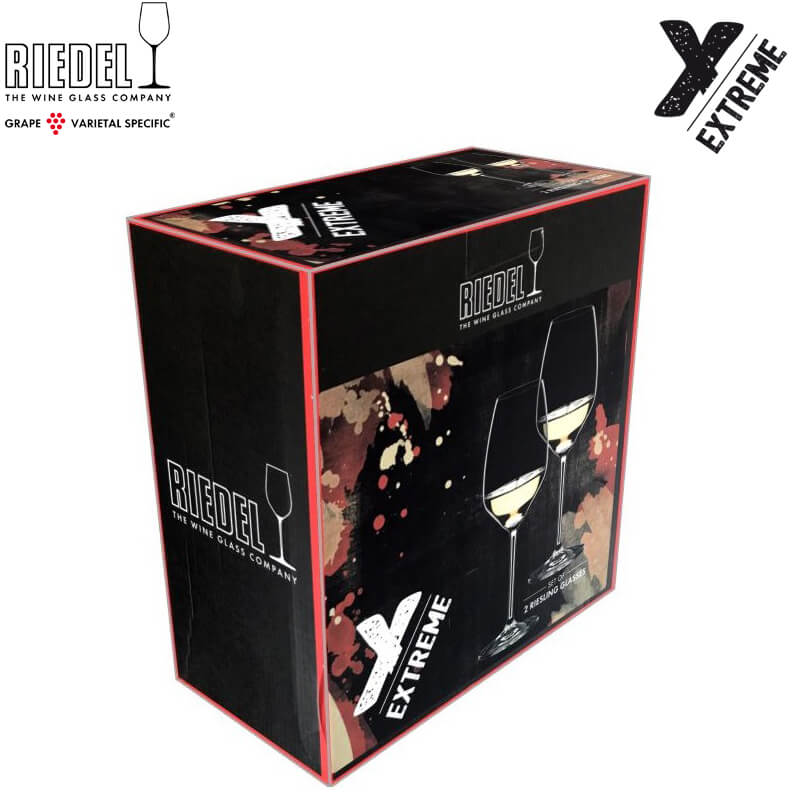 46 Cl Riedel Extreme Calice Vino Bianco Riesling In Vetro Set 2 Pezzi
