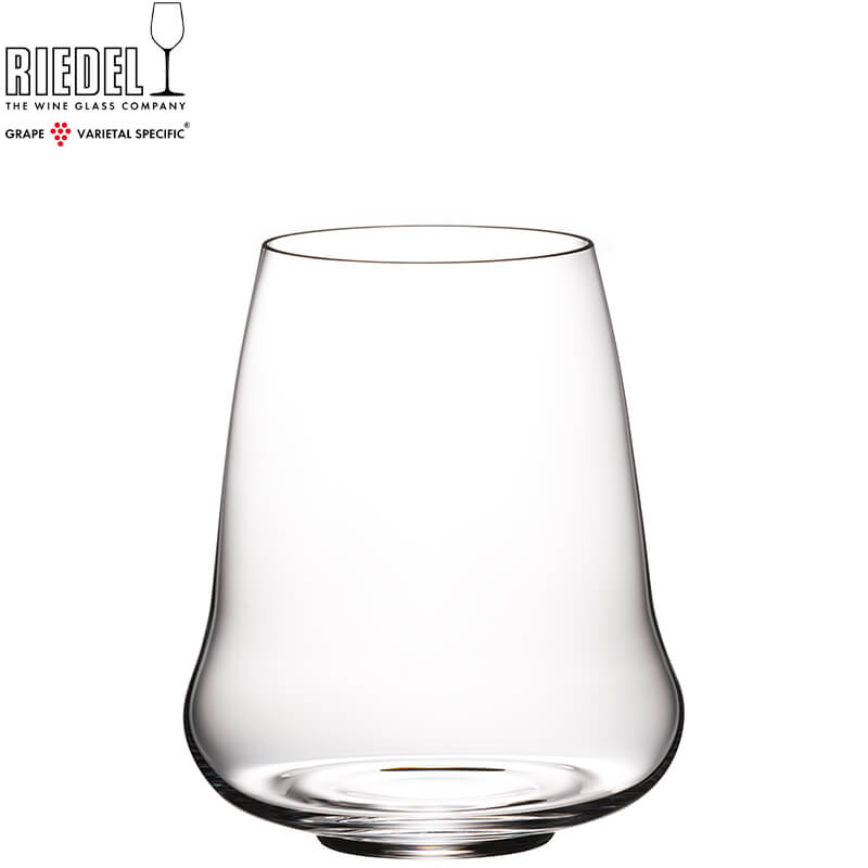 42 Cl Riedel Steamless Wings Calice Vino Bianco Riesling In Vetro Set 2 Pezzi