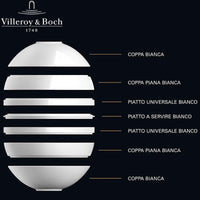 Villeroy And Boch La Boule Servizio Piatti In Porcellana Set 7 Pz