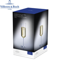 17 Cl Villeroy And Boch Newmoon Calice Flute In Vetro Set 4 Pezzi