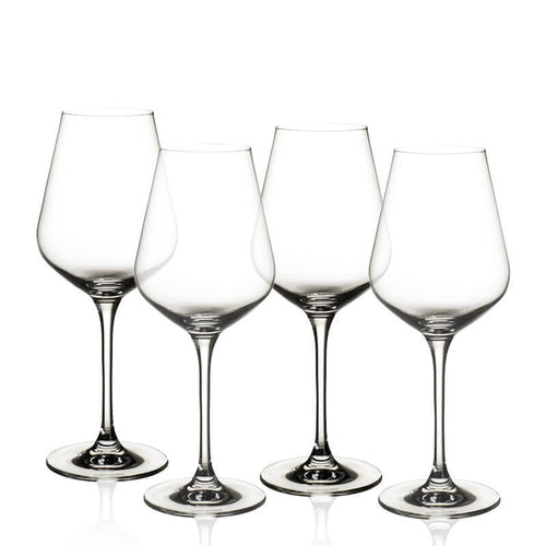 38 Cl Villeroy And Boch La Divina Calice Vino Bianco In Vetro Set 4 Pezzi