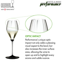 37 5 Cl Riedel Fatto A Mano Calice Champagne In Vetro