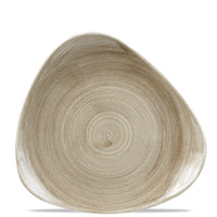 31 Cm Churchill Stonecast Piatto Piano Triangolare In Porcellana Vetrificata