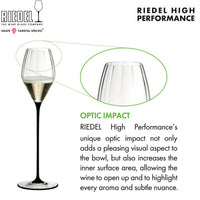 37 5 Cl Riedel High Performance Calice Flute In Vetro