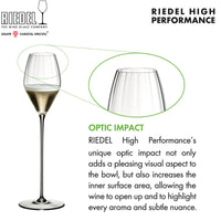 37 5 Cl Riedel High Performance Calice Flute In Vetro