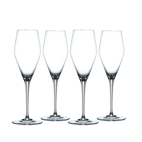 28 Cl Nachtmann Vinova Calice Flute In Vetro Set 4 Pezzi