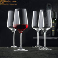 55 Cl Nachtmann Vinova Calice Vino Rosso In Vetro Set 4 Pezzi