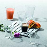 7 Cl Duralex Amalfi Bicchierino Caffe In Vetro Temperato Set 4 Pz