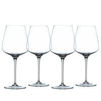 68 Cl Nachtmann Vinova Calice Vino Rosso In Vetro Set 4 Pezzi