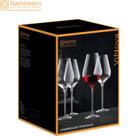 84 Cl Nachtmann Vinova Calice Vino Rosso In Vetro Set 4 Pezzi
