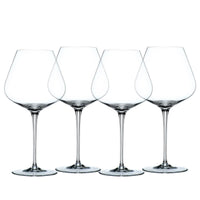 84 Cl Nachtmann Vinova Calice Vino Rosso In Vetro Set 4 Pezzi