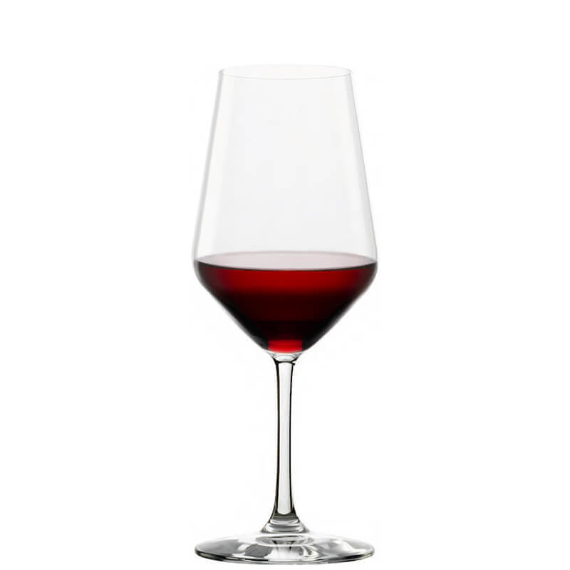 65 Cl Stolzle Lausitz Revolution Calice Vino Rosso Bordeaux In Vetro Set 6 Pezzi