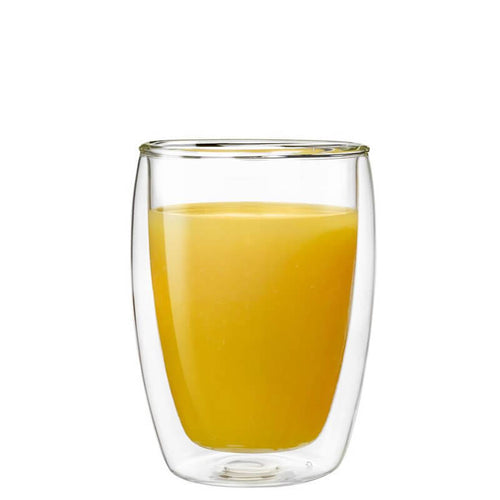 27 Cl Bormioli Luigi Thermic Glass Bicchiere Bibita In Vetro Borosilicato Set 2 Pezzi
