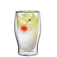 47 Cl Bormioli Luigi Thermic Glass Bicchiere Bibita In Vetro Borosilicato Set 2 Pezzi