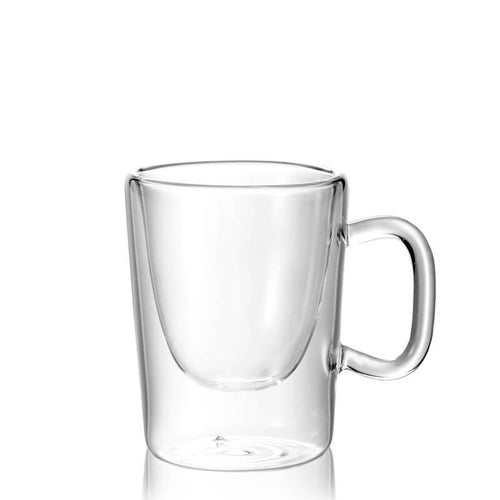 8 5 Cl Bormioli Luigi Thermic Glass Tazzina Caffe Etiopia In Vetro Borosilicato Set 2 Pezzi