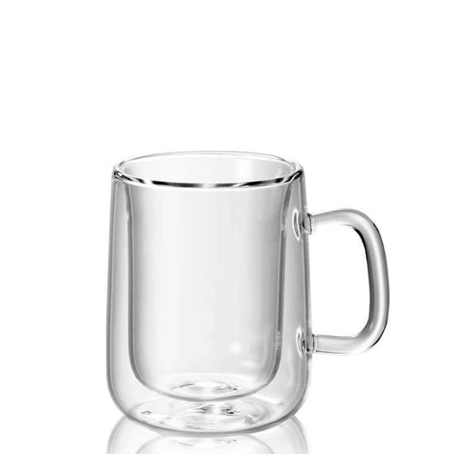 10 Cl Bormioli Luigi Thermic Glass Tazzina Caffe Doppia Parete In Vetro Borosilicato Set 2 Pezzi