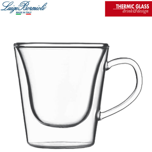 29 5 Cl Bormioli Luigi Thermic Glass Tazza The In Vetro Borosilicato Set 2 Pezzi