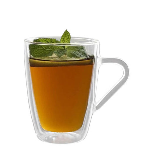 32 Cl Bormioli Luigi Thermic Glass Mug In Vetro Borosilicato