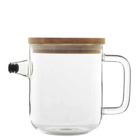 1 Litro Bormioli Luigi Thermic Glass Teiera Con Beccuccio In Vetro Borosilicato