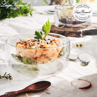 16 Cl Bormioli Luigi Thermic Glass Tegamino In Vetro Borosilicato Set 2 Pezzi