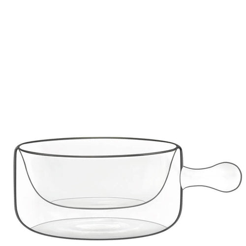25 Cl Bormioli Luigi Thermic Glass Tegamino In Vetro Borosilicato Set 2 Pezzi