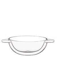 17 5 Cl Bormioli Luigi Thermic Glass Wok In Vetro Borosilicato Set 2 Pezzi