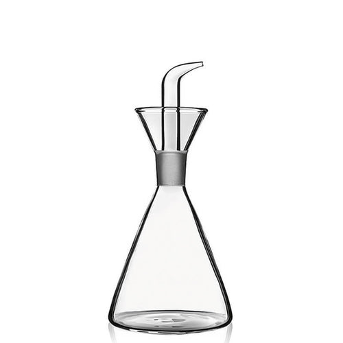 25 Cl Bormioli Luigi Thermic Glass Oliera Conica In Vetro Borosilicato