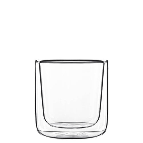 11 Cl Bormioli Luigi Thermic Glass Cylingrical Bicchierino Caffe In Vetro Borosilicato Set 2 Pezzi